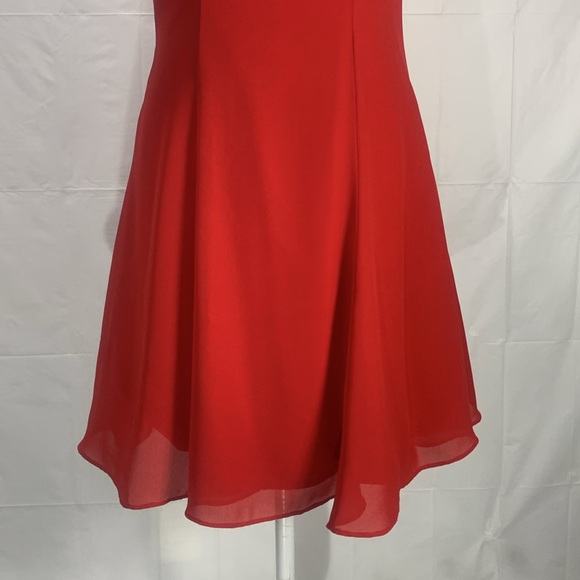 Rampage Vintage Red Cocktail Mini Dress Size 3 - Picture 3 of 12